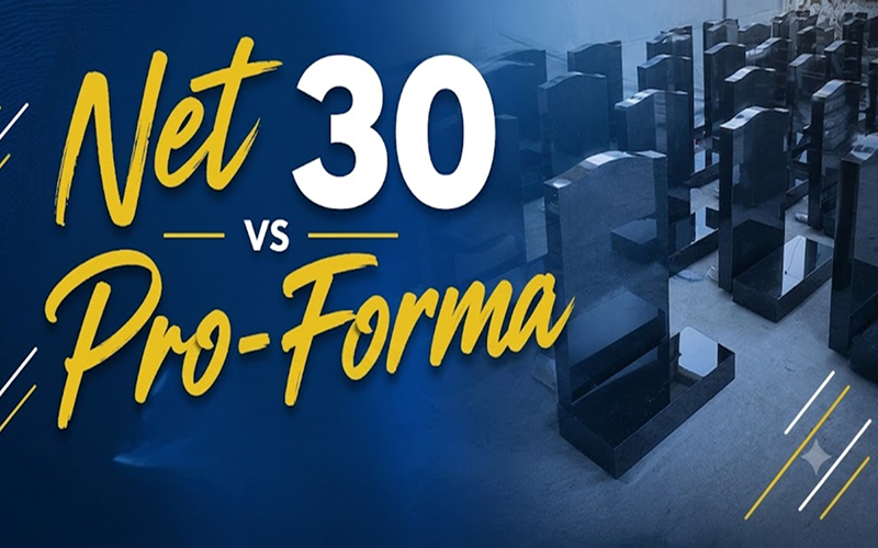 net 30 vs pro-forma